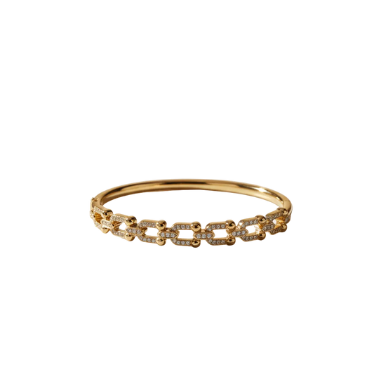Brazalete Dorado Microcirconia Legado
