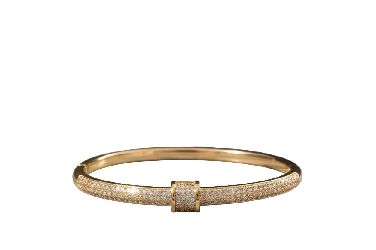 Brazalete Dorado Microcirconia Custodia