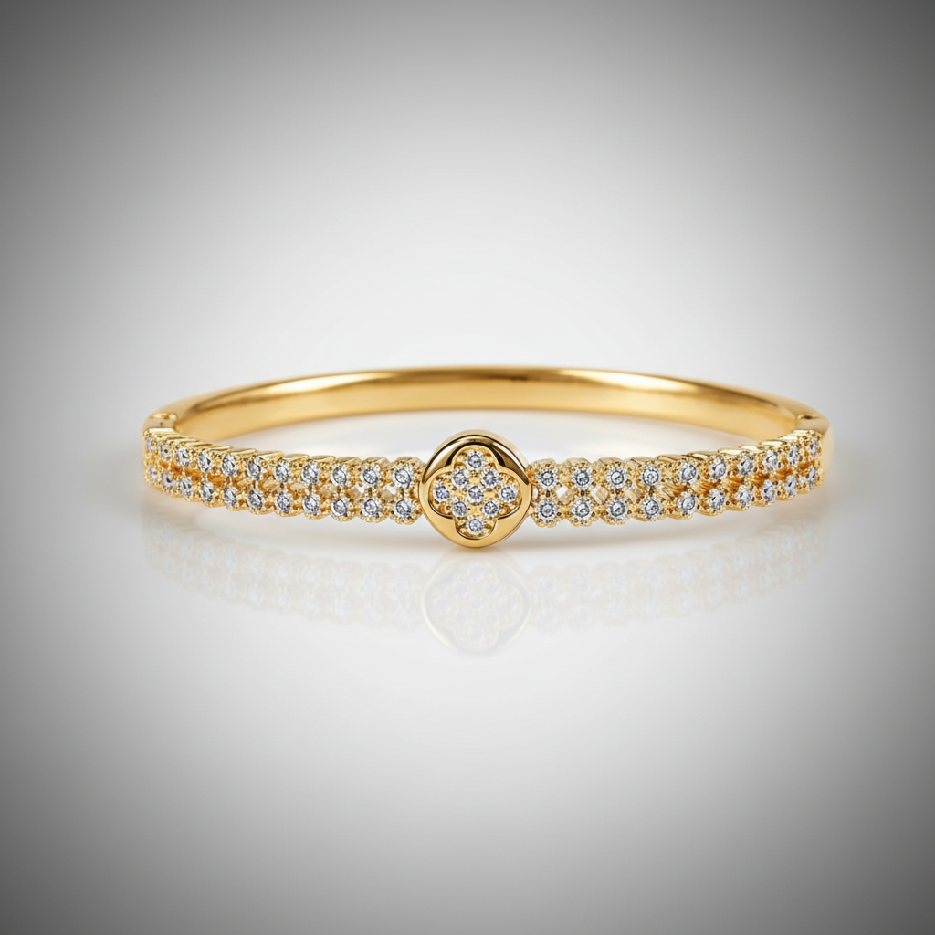 Brazalete Dorado Microcirconia Esencia
