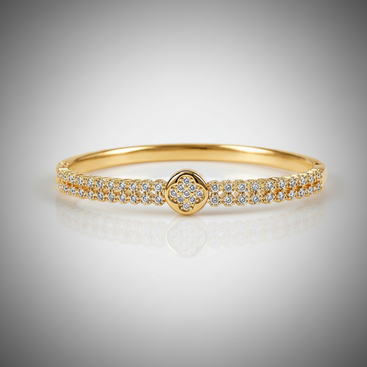 Brazalete Dorado Microcirconia Esencia