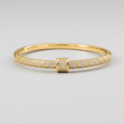 Brazalete Dorado Microcirconia Horizonte