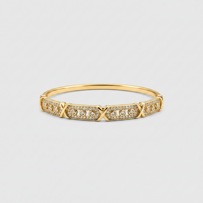 Brazalete Dorado Microcirconia Eterna