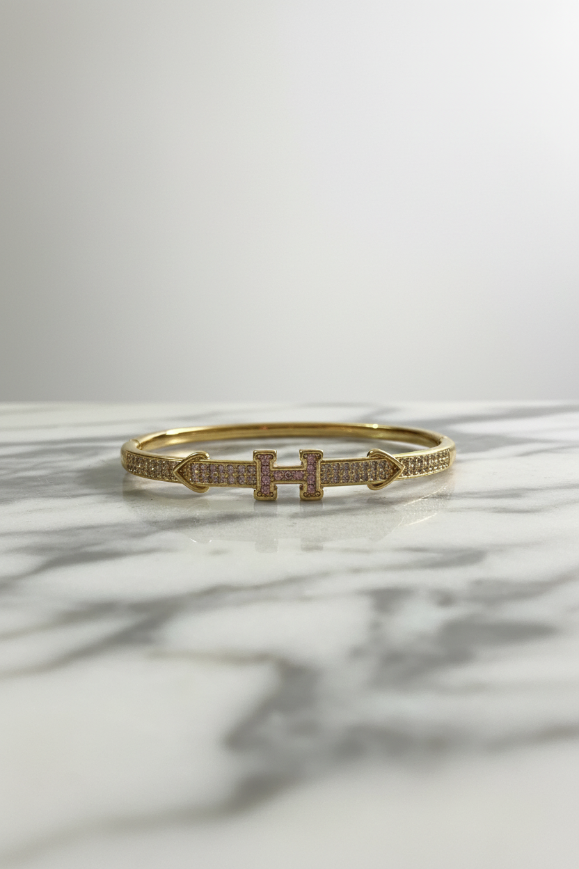 Brazalete Dorado Microcirconia Vanguardia
