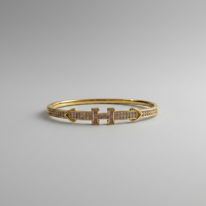 Brazalete Dorado Microcirconia Vanguardia