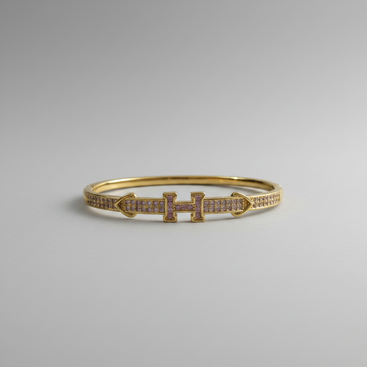 Brazalete Dorado Microcirconia Vanguardia