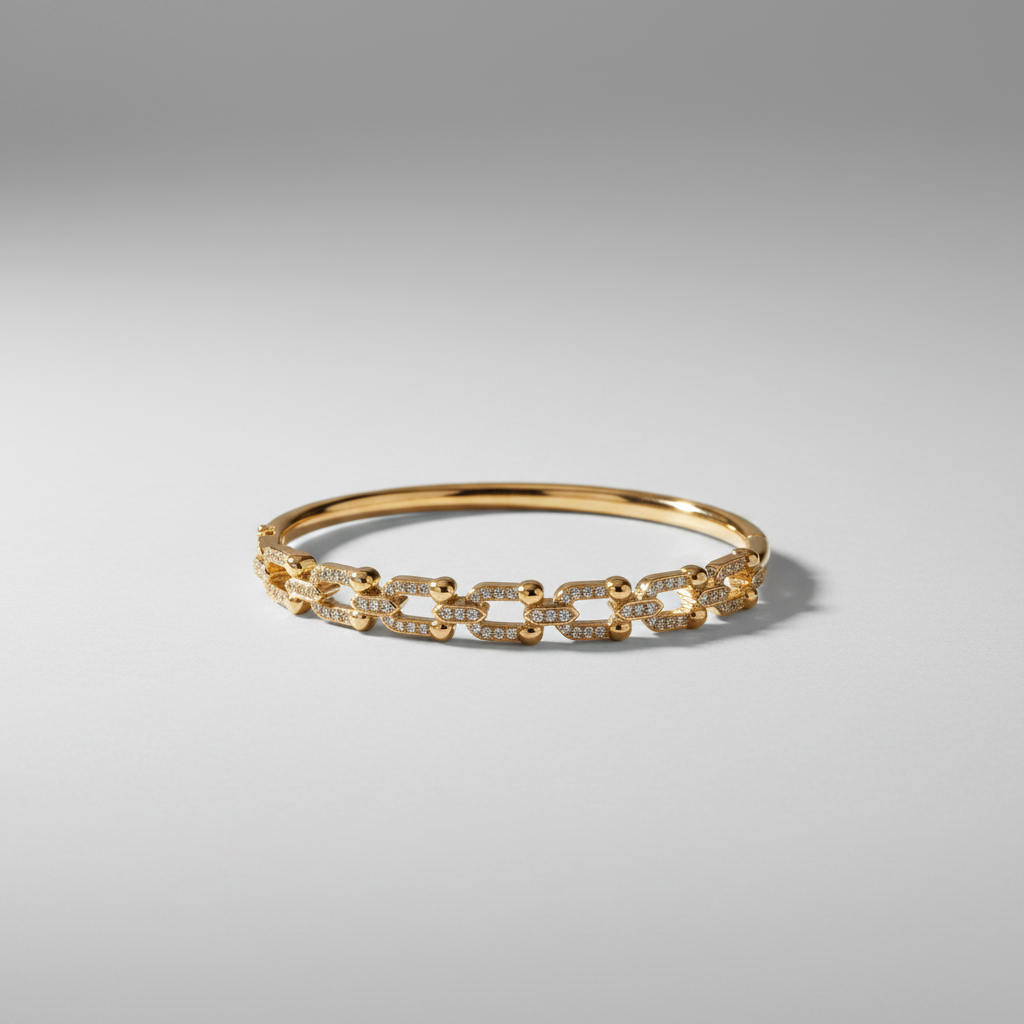 Brazalete Dorado Microcirconia Legado