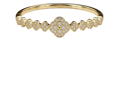 Brazalete Dorado Microcirconia Azahar