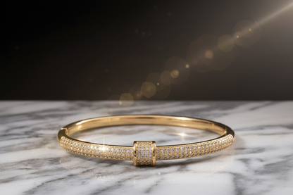 Brazalete Dorado Microcirconia Custodia