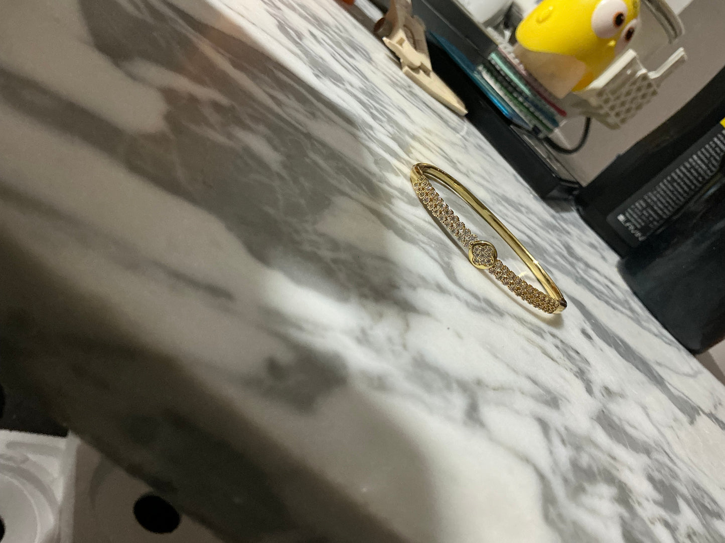 Brazalete Dorado Microcirconia Esencia