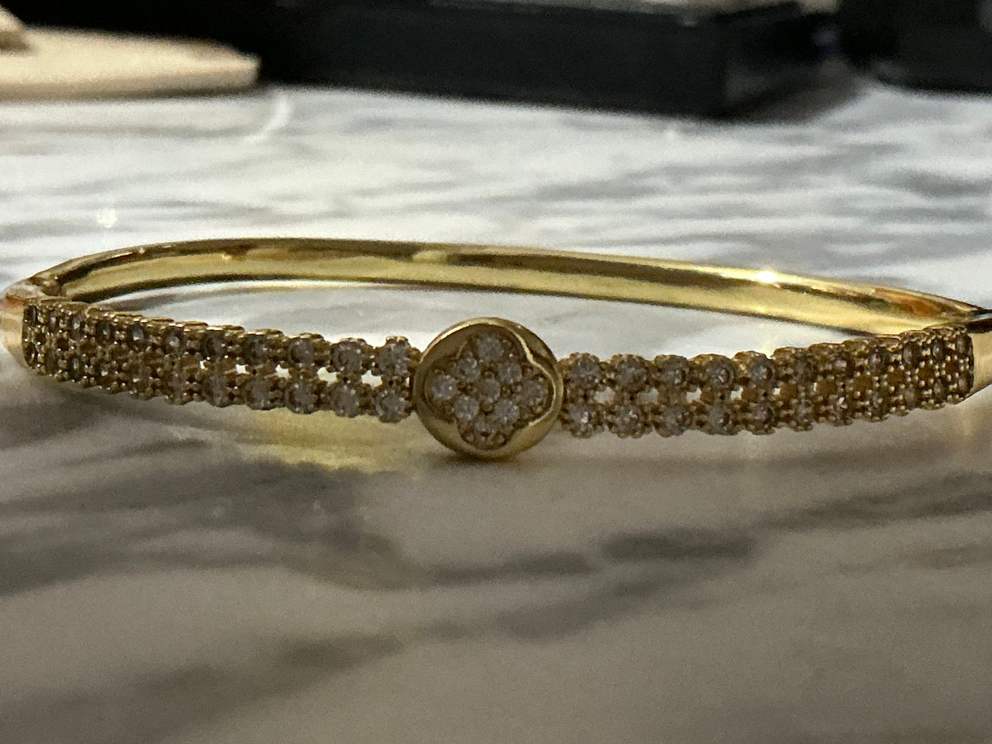 Brazalete Dorado Microcirconia Esencia