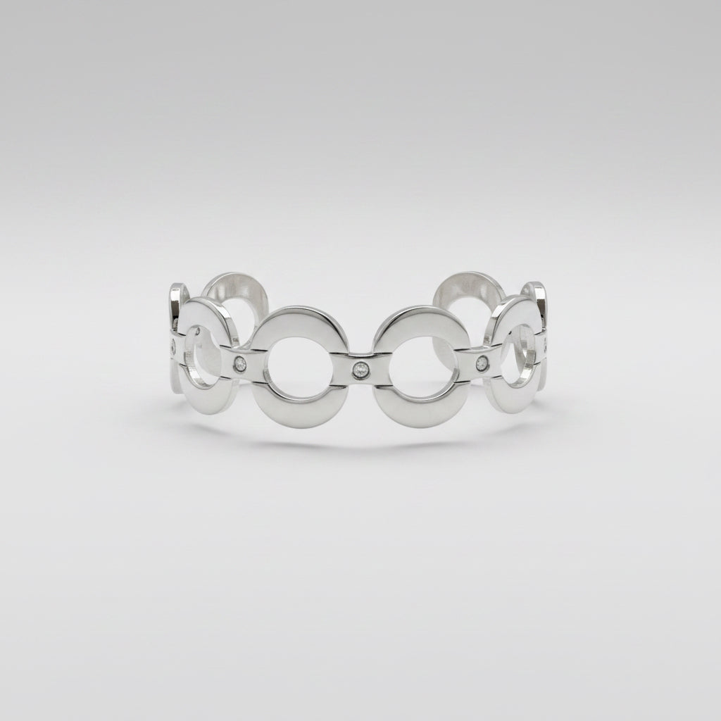 Brazalete Cuff Formas Circulares